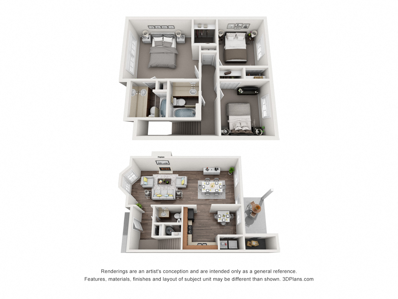 C2 - Oak floor plan